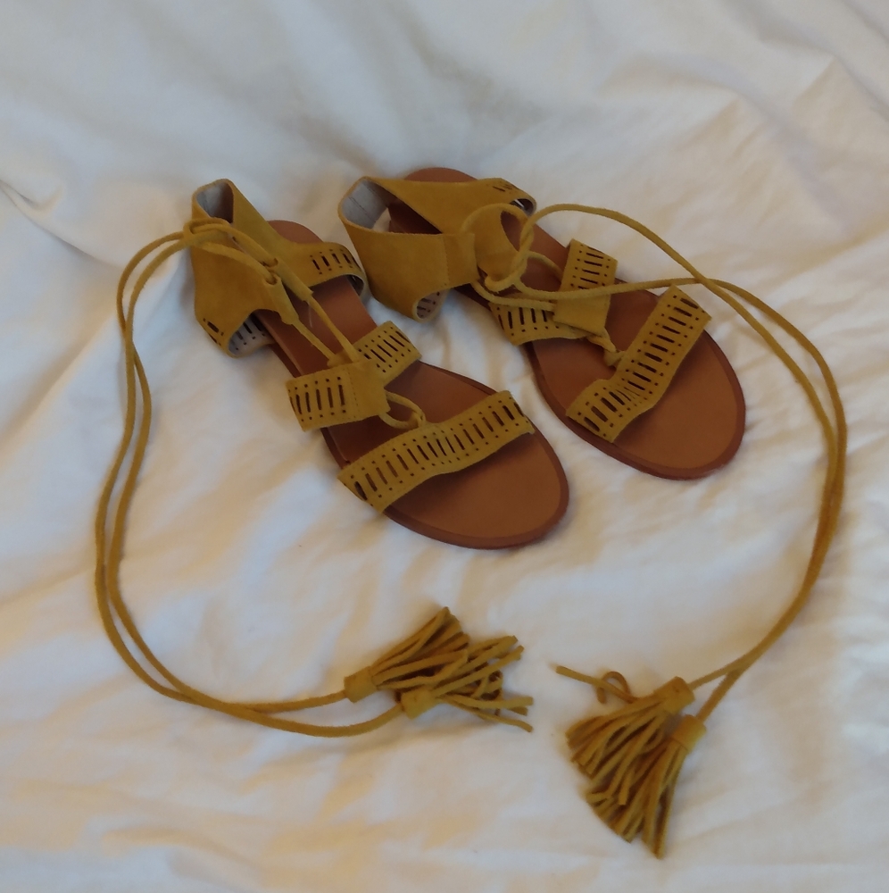 Caslon suede sandals
